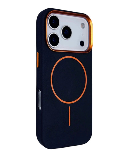 Joko Apple İphone 17 Pro Max Luno Deri Magsafe Kapak - Mavi Joko Apple İphone 17 Pro Max Luno Deri Magsafe Kapak - Mavi