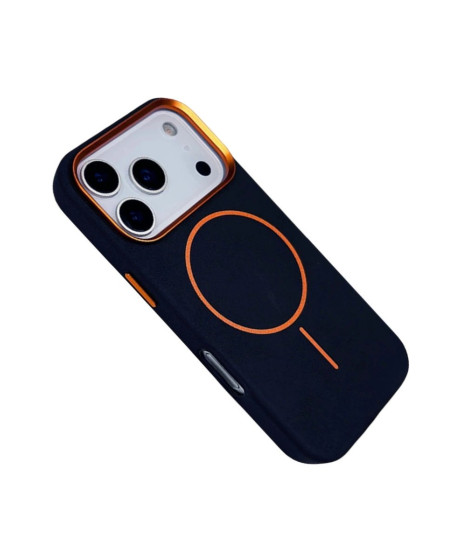 Joko Apple İphone 17 Pro Max Luno Deri Magsafe Kapak - Mavi Joko Apple İphone 17 Pro Max Luno Deri Magsafe Kapak - Mavi