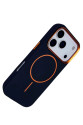 Joko Apple İphone 17 Pro Max Luno Deri Magsafe Kapak - Mavi Joko Apple İphone 17 Pro Max Luno Deri Magsafe Kapak - Mavi