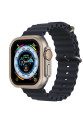 Apple Watch Ultra 49mm Alüminyum Kasa Cam Ekran Koruyucu - Gold Apple Watch Ultra 49mm Alüminyum Kasa Cam Ekran Koruyucu - Gold