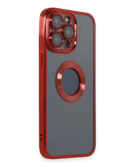 Apple İphone 14 Pro Max Kılıf Slot Silikon - Kırmızı Apple İphone 14 Pro Max Kılıf Slot Silikon - Kırmızı