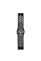 Watch 20mm Spor Delikli Kordon (saat Değildir) - Siyah-beyaz Watch 20mm Spor Delikli Kordon (saat Değildir) - Siyah-beyaz