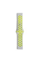 Watch 22mm Spor Delikli Kordon (saat Değildir) - Gri-yeşil