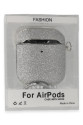 Apple Airpods 2 (2.nesil) Spell Simli Kılıf - Gümüş Apple Airpods 2 (2.nesil) Spell Simli Kılıf - Gümüş
