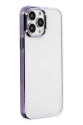 Apple İphone 13 Pro Max Kılıf Element Silikon - Mor