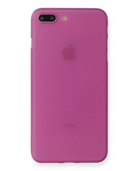 Apple İphone 7 Plus Kılıf Pp Ultra İnce Kapak - Pembe