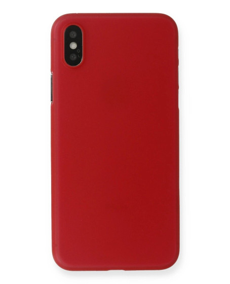 Apple İphone Xs Max Kılıf Pp Ultra İnce Kapak - Kırmızı Apple İphone Xs Max Kılıf Pp Ultra İnce Kapak - Kırmızı