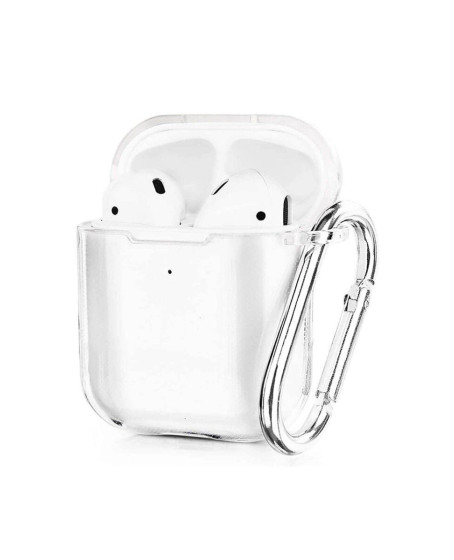 Apple Airpods 2 (2.nesil) Hang Kılıf - Şeffaf Apple Airpods 2 (2.nesil) Hang Kılıf - Şeffaf