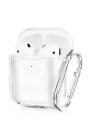 Apple Airpods 2 (2.nesil) Hang Kılıf - Şeffaf Apple Airpods 2 (2.nesil) Hang Kılıf - Şeffaf