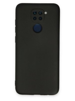 Xiaomi Redmi Note 9 Kılıf Nano İçi Kadife Silikon - Siyah