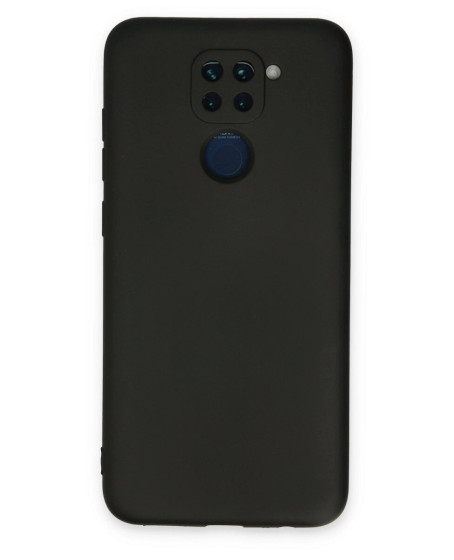 Xiaomi Redmi Note 9 Kılıf Nano İçi Kadife Silikon - Siyah Xiaomi Redmi Note 9 Kılıf Nano İçi Kadife Silikon - Siyah