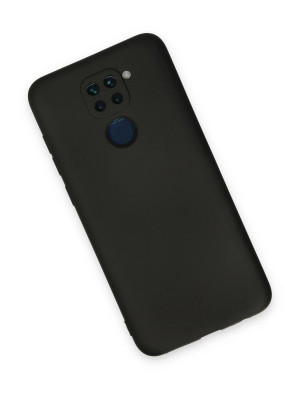 Xiaomi Redmi Note 9 Kılıf Nano İçi Kadife Silikon - Siyah Xiaomi Redmi Note 9 Kılıf Nano İçi Kadife Silikon - Siyah