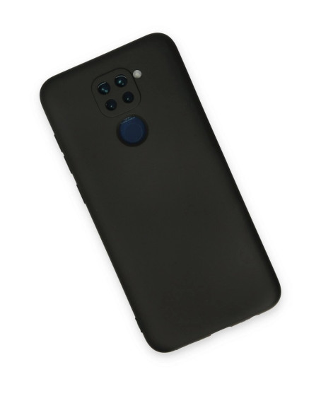 Xiaomi Redmi Note 9 Kılıf Nano İçi Kadife Silikon - Siyah Xiaomi Redmi Note 9 Kılıf Nano İçi Kadife Silikon - Siyah
