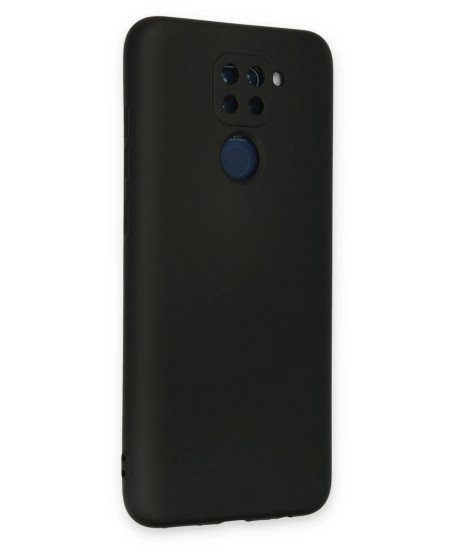 Xiaomi Redmi Note 9 Kılıf Nano İçi Kadife Silikon - Siyah Xiaomi Redmi Note 9 Kılıf Nano İçi Kadife Silikon - Siyah