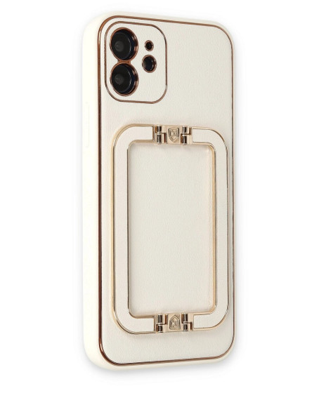 Apple İphone 12 Kılıf Coco Elit Kapak - Beyaz Apple İphone 12 Kılıf Coco Elit Kapak - Beyaz