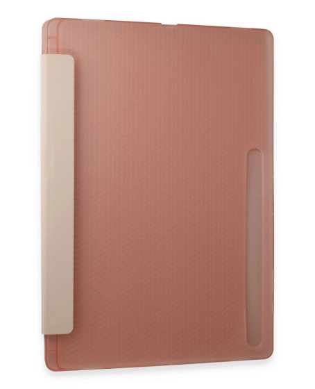 Samsung Galaxy Tab A9 Kılıf Kalemlikli Mars Tablet Kılıfı - Rose Gold Samsung Galaxy Tab A9 Kılıf Kalemlikli Mars Tablet Kılıfı - Rose Gold