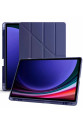 Samsung Galaxy X610 Tab S9 Fe Plus 12.4 Kılıf Kalemlikli Mars Tablet Kılıfı - Lacivert Samsung Galaxy X610 Tab S9 Fe Plus 12.4 Kılıf Kalemlikli Mars Tablet Kılıfı - Lacivert