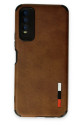Vivo Y11s Kılıf Loop Deri Silikon - Kahverengi Vivo Y11s Kılıf Loop Deri Silikon - Kahverengi