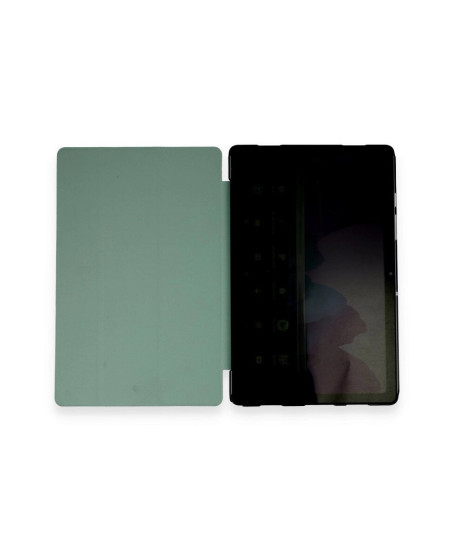 Samsung Galaxy T970 Tab S7 Plus 12.4 Kılıf Tablet Smart Kılıf - Koyu Yeşil Samsung Galaxy T970 Tab S7 Plus 12.4 Kılıf Tablet Smart Kılıf - Koyu Yeşil