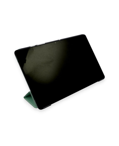Samsung Galaxy T970 Tab S7 Plus 12.4 Kılıf Tablet Smart Kılıf - Koyu Yeşil Samsung Galaxy T970 Tab S7 Plus 12.4 Kılıf Tablet Smart Kılıf - Koyu Yeşil