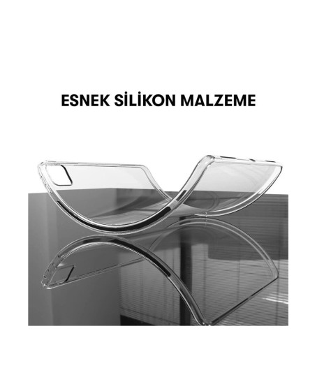Samsung Galaxy T737 Tab S7 Fe 12.4 Kılıf Anti Shock Tablet Silikon - Şeffaf Samsung Galaxy T737 Tab S7 Fe 12.4 Kılıf Anti Shock Tablet Silikon - Şeffaf