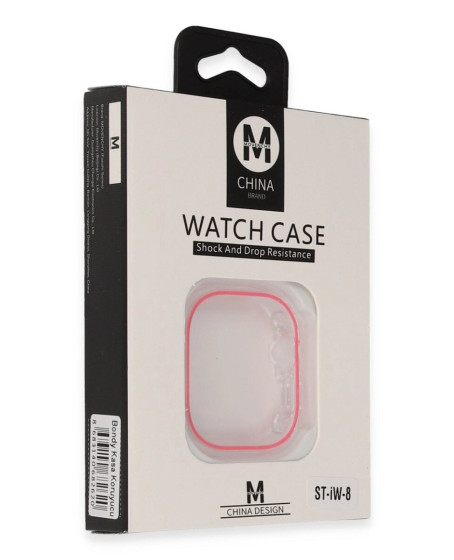Apple Watch 45mm Bondy Kasa Koruyucu - Pembe