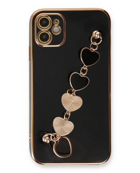 Apple İphone 12 Kılıf Esila Silikon - Siyah Apple İphone 12 Kılıf Esila Silikon - Siyah