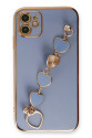 Apple İphone 12 Kılıf Esila Silikon - Gri Apple İphone 12 Kılıf Esila Silikon - Gri