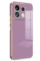 Xiaomi Redmi Note 13 5g Kılıf Volet Silikon - Mor Xiaomi Redmi Note 13 5g Kılıf Volet Silikon - Mor