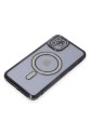 Apple İphone 11 Kılıf Joke Simli Magneticsafe Kılıf - Siyah