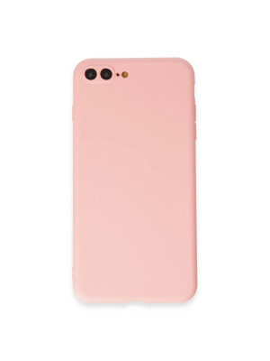 Apple İphone 7 Plus Kılıf First Silikon - Pudra