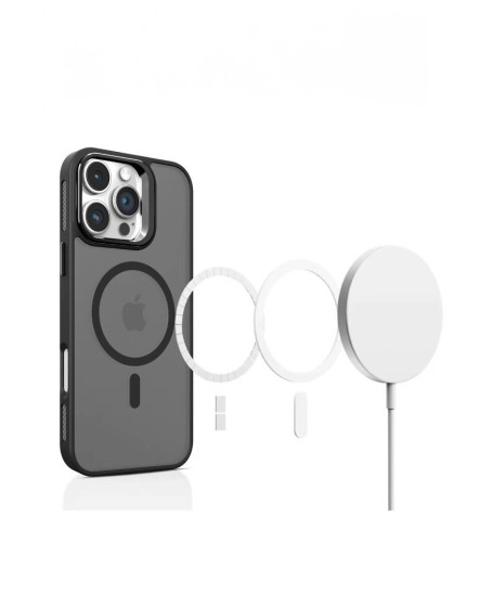 Joko Apple İphone 16 Plus Flet Lens Magsafe Kapak - Siyah Joko Apple İphone 16 Plus Flet Lens Magsafe Kapak - Siyah