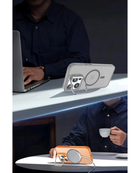 Joko Apple İphone 16 Plus Flet Lens Magsafe Kapak - Siyah Joko Apple İphone 16 Plus Flet Lens Magsafe Kapak - Siyah