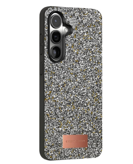 Onegif Samsung Galaxy S24 Plus Bright Simli Kapak - Gold