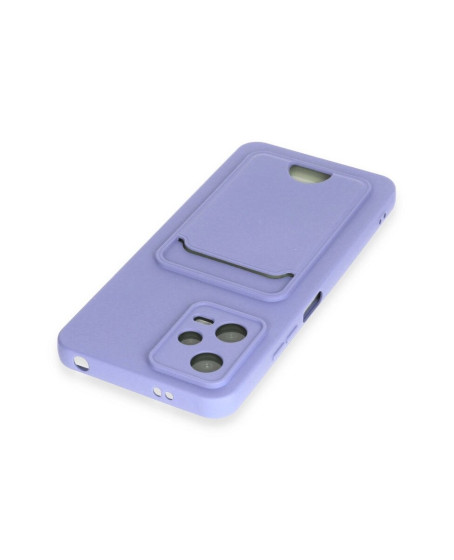 Xiaomi Poco X5 5g Kılıf Kelvin Kartvizitli Silikon - Lila Xiaomi Poco X5 5g Kılıf Kelvin Kartvizitli Silikon - Lila