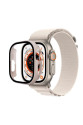 Apple Watch Ultra 49mm Desert Camlı Kasa Ekran Koruyucu - Metalik Gold Apple Watch Ultra 49mm Desert Camlı Kasa Ekran Koruyucu - Metalik Gold