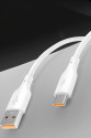 Dc64 Usb To Lightning 1m 3.0a Hızlı Şarj Kablo - Beyaz