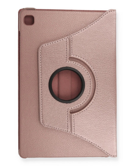 Samsung Galaxy T500 Tab A7 10.4 Kılıf 360 Tablet Deri Kılıf - Rose Gold Samsung Galaxy T500 Tab A7 10.4 Kılıf 360 Tablet Deri Kılıf - Rose Gold