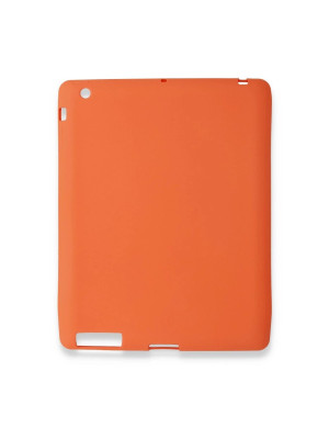 Apple İpad 4 9.7 Kılıf Evo Tablet Silikon - Turuncu