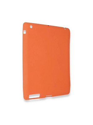 Apple İpad 4 9.7 Kılıf Evo Tablet Silikon - Turuncu Apple İpad 4 9.7 Kılıf Evo Tablet Silikon - Turuncu