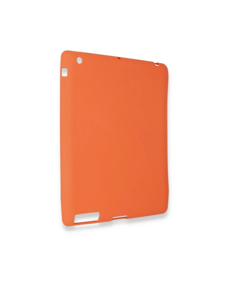 Apple İpad 4 9.7 Kılıf Evo Tablet Silikon - Turuncu