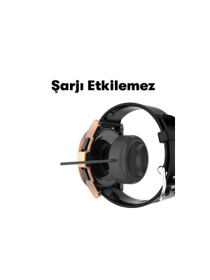 Watch 5 44mm Wall Camlı Kasa Ekran Koruyucu - Uzay Grisi