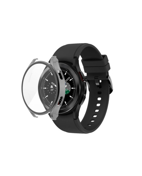 Watch 5 44mm Wall Camlı Kasa Ekran Koruyucu - Uzay Grisi Watch 5 44mm Wall Camlı Kasa Ekran Koruyucu - Uzay Grisi
