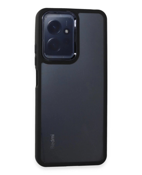 Xiaomi Redmi Note 12 4g Kılıf Dora Kapak - Siyah Xiaomi Redmi Note 12 4g Kılıf Dora Kapak - Siyah