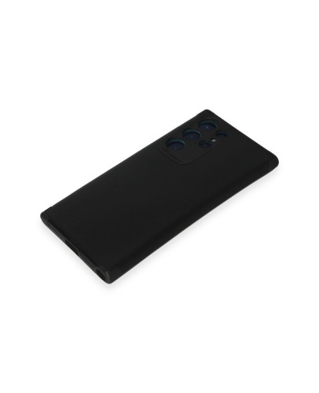 Samsung Galaxy S22 Ultra Kılıf Loop Deri Silikon - Siyah Samsung Galaxy S22 Ultra Kılıf Loop Deri Silikon - Siyah