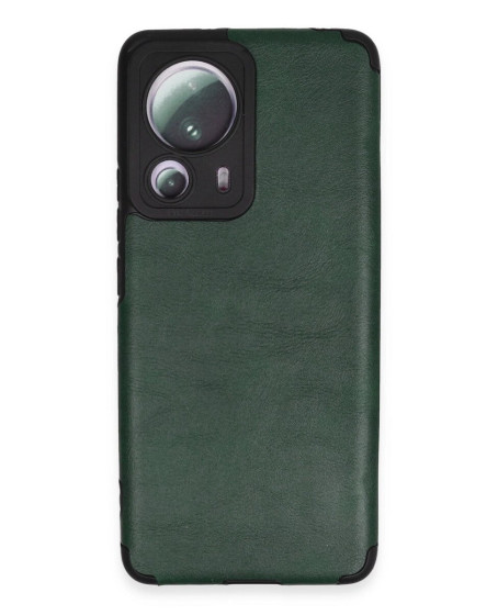 Xiaomi Mi 13 Lite Kılıf Loop Deri Silikon - Yeşil Xiaomi Mi 13 Lite Kılıf Loop Deri Silikon - Yeşil