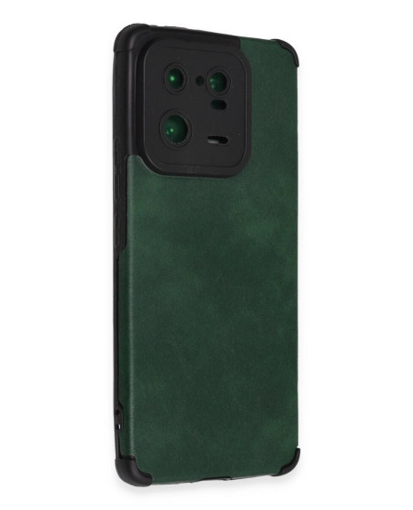 Xiaomi Mi 13 Pro Kılıf Loop Deri Silikon - Yeşil Xiaomi Mi 13 Pro Kılıf Loop Deri Silikon - Yeşil