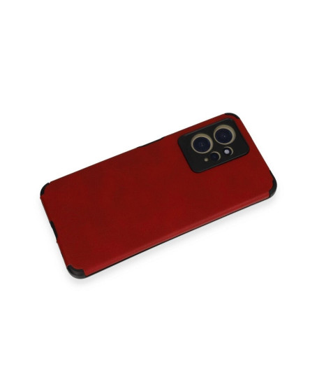 Xiaomi Redmi Note 12 4g Kılıf Loop Deri Silikon - Kırmızı Xiaomi Redmi Note 12 4g Kılıf Loop Deri Silikon - Kırmızı