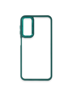 Samsung Galaxy A14 4g Kılıf Dora Kapak - Haki Yeşil Samsung Galaxy A14 4g Kılıf Dora Kapak - Haki Yeşil