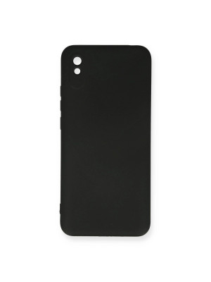 Xiaomi Redmi 9a Kılıf Nano İçi Kadife Silikon - Siyah